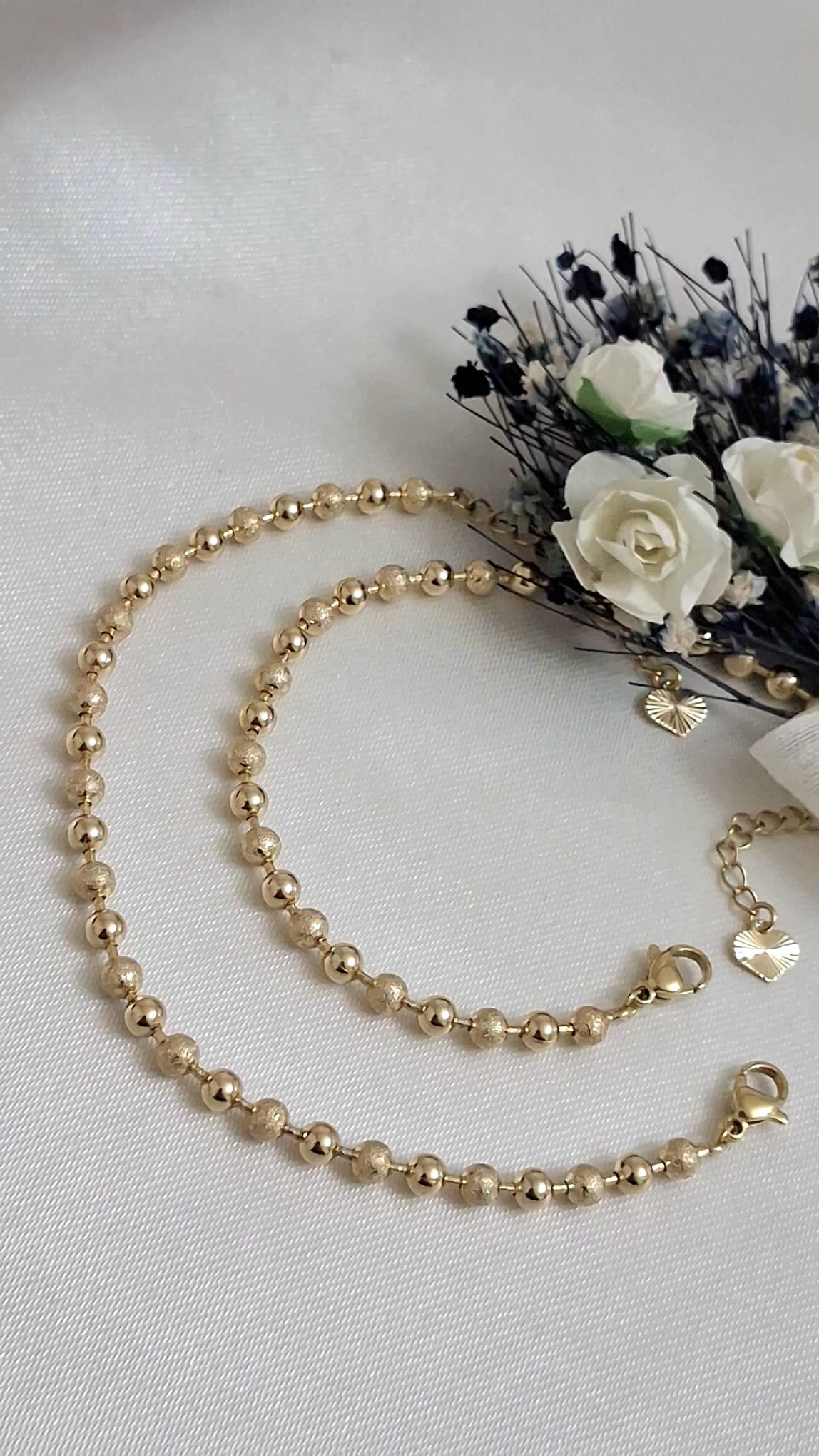 XUPING Bileklik - Topçuklu ve Kalp Figürlü